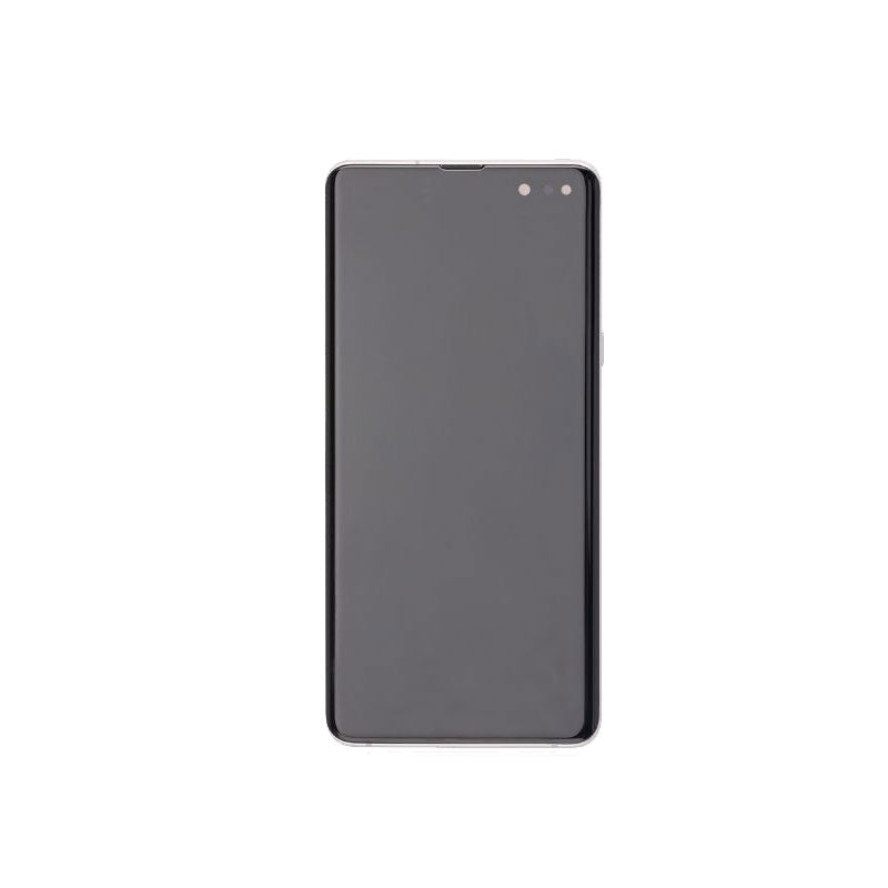 LCD Digitizer Screen Assembly with Frame Service Pack for Galaxy S10 5G G977 - Majestic Black