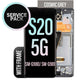 LCD Digitizer Screen Assembly with Frame Service Pack for Galaxy S20/ S20 5G G981 -Cosmic Grey