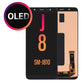 OLED LCD Digitizer Screen Assembly Replacement for Galaxy J8
