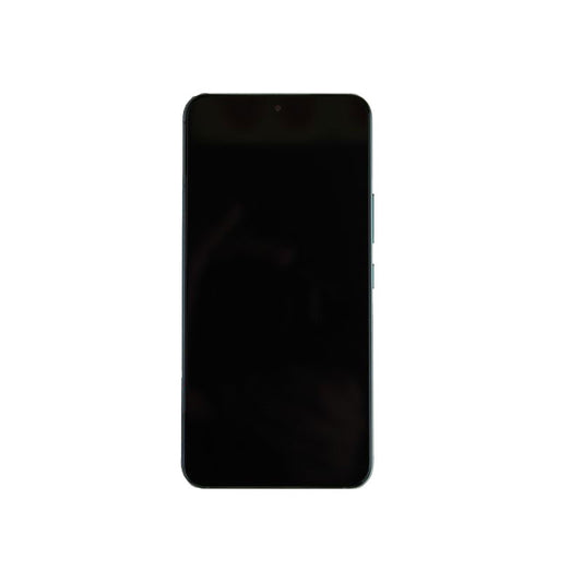 LCD Digitizer Screen Assembly with Frame (As New) Replacement for Galaxy S22 5G S901 -Phantom Black