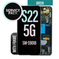 LCD Digitizer Screen Assembly with Frame Service Pack Replacement for Galaxy S22 5G S901 - Green