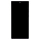 OLED LCD Digitizer Screen Assembly with Frame Replacement for Galaxy S23 Ultra S918- Phantom Black