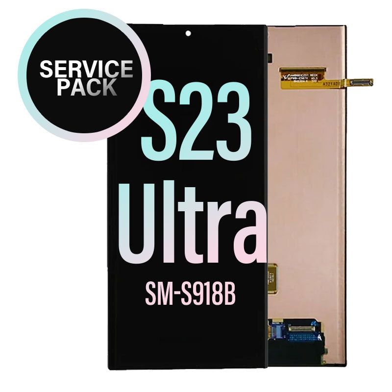 LCD Touch Screen Assembly Service Pack (NO FRAME) For Galaxy S23 Ultra