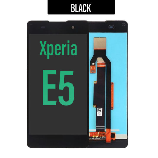 LCD Touch Screen Assembly Compatile for Xperia E5-Black