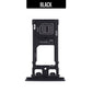 Sim Tray/ Memory Card Tray for Xperia XZ2 Compact- Black