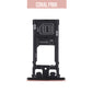 Sim Tray/ Memory Card Tray for Xperia XZ2 Compact- Coral Pink