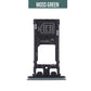 Sim Tray/ Memory Card Tray for Xperia XZ2 Compact- Moss Green