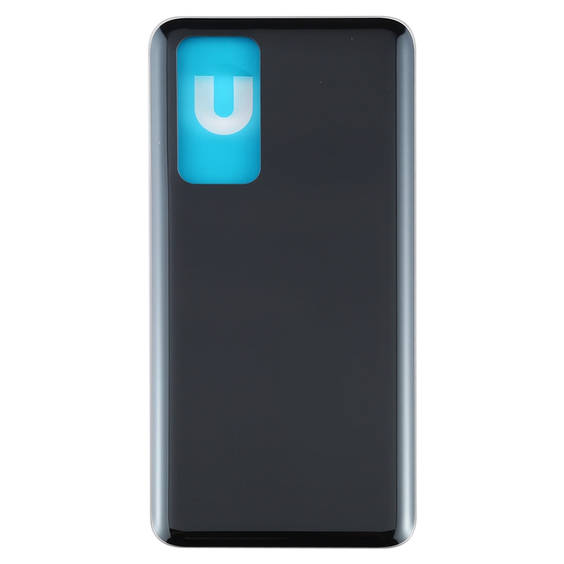 Back Glass Cover (No Camera Lens) For Huawei P40 Pro-Black