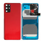 Back Battery Cover Glass With Camera Lens For Galaxy S20 Plus/ S20 Plus 5G - Aura Red