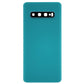 Back Battery Cover Glass Replacement With Camera Lens For Galaxy S10 G973 - Prism Green