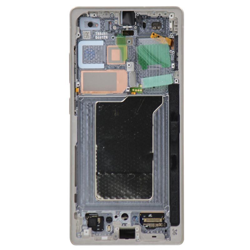LCD Touch Screen Replacement With Frame For Galaxy S25 Ultra 5G - Titanium Gray