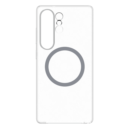 Stay Clear Magnetic Case Cover For Galaxy S24 Ultra
