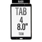 Touch Screen Digitzer For Galaxy Tab 4 8.0 T330 - Black