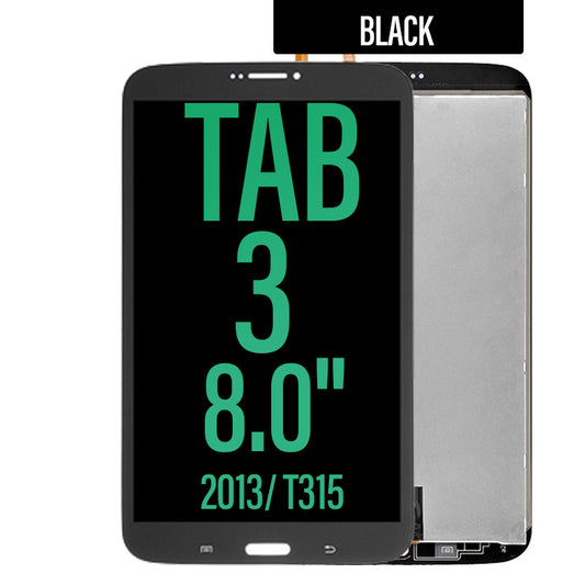 LCD Touch Screen Assembly For Galaxy Tab 3 8.0 T315 - Black