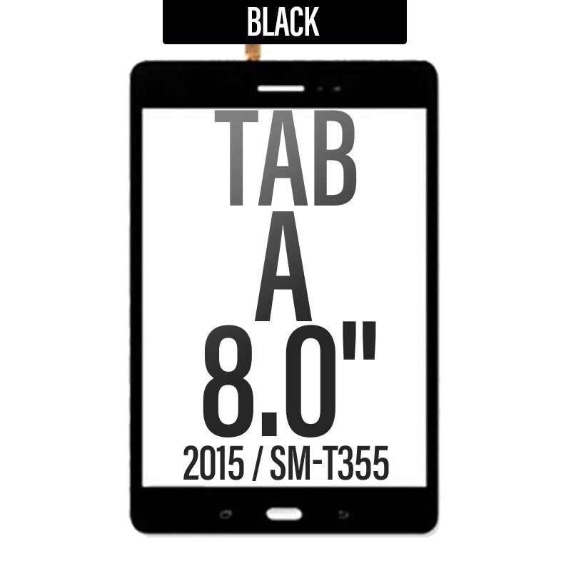 Touch Screen Digitizer For Galaxy Tab A 8.0 T355 - Black