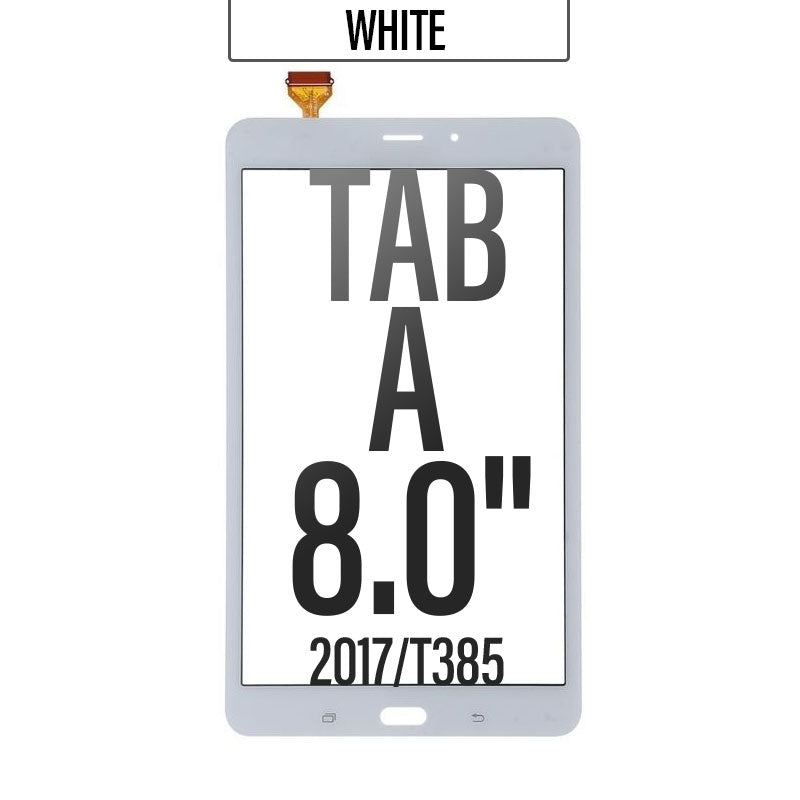 Touch Screen Digitizer For Galaxy Tab A 8.0 T385 - White