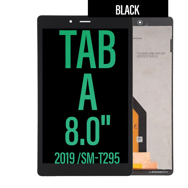 LCD Touch Assembly For Galaxy Tab A 8.0 (2019) SM-T295  - Black