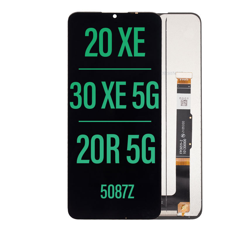 LCD Touch Screen Assembly Compatible For TCL 20R 5G/ 20 XE/ 30 XE 5G
