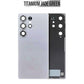Back Glass Cover with Camera Lens For Galaxy S25 Ultra