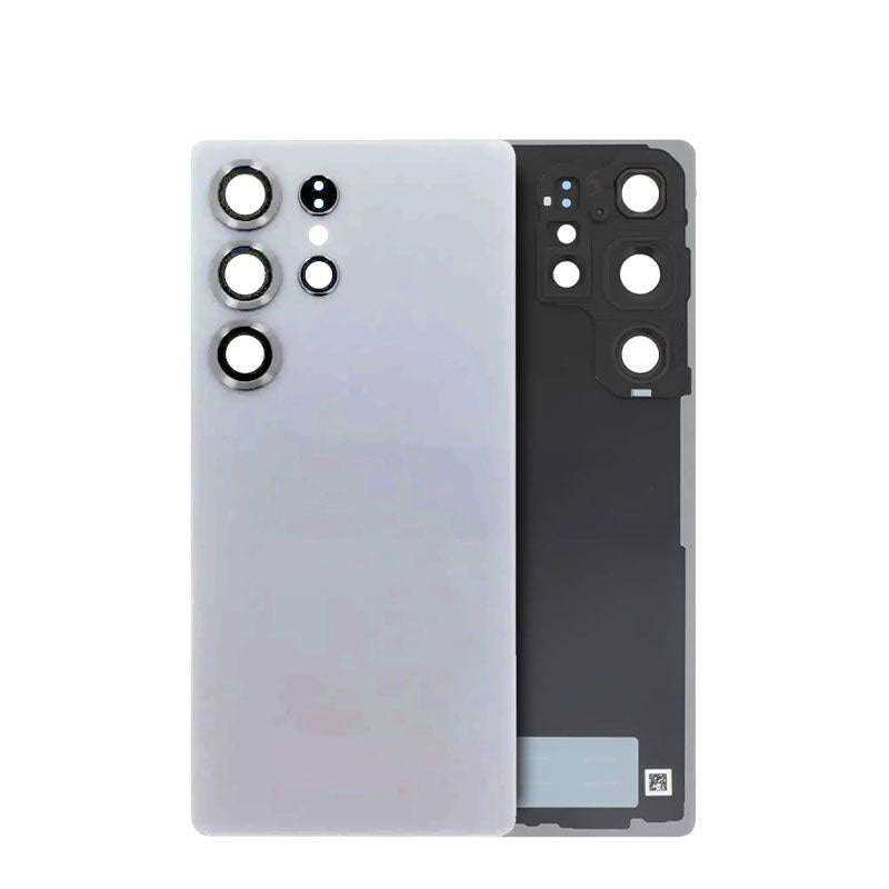 Back Glass Cover with Camera Lens For Galaxy S25 Ultra