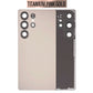 Back Glass Cover with Camera Lens For Galaxy S25 Ultra