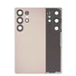 Back Glass Cover with Camera Lens For Galaxy S25 Ultra