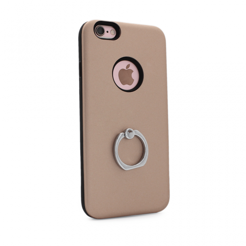 Ringstand Case Cover for iPhone 7/ 8/ SE 2020/ SE 2022- Gold