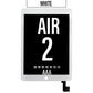 LCD Touch Screen Assembly For iPad Air 2 - White, AAA HIGH COPY