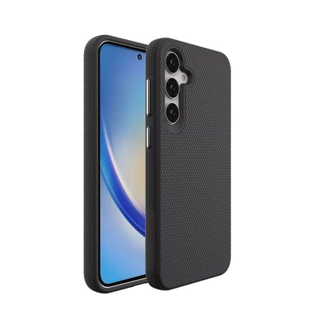 Triangle Armour Case Cover for Galaxy A17 5G- Black