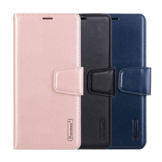 Hanman Wallet Leather Case Cover Case for Galaxy S25 FE