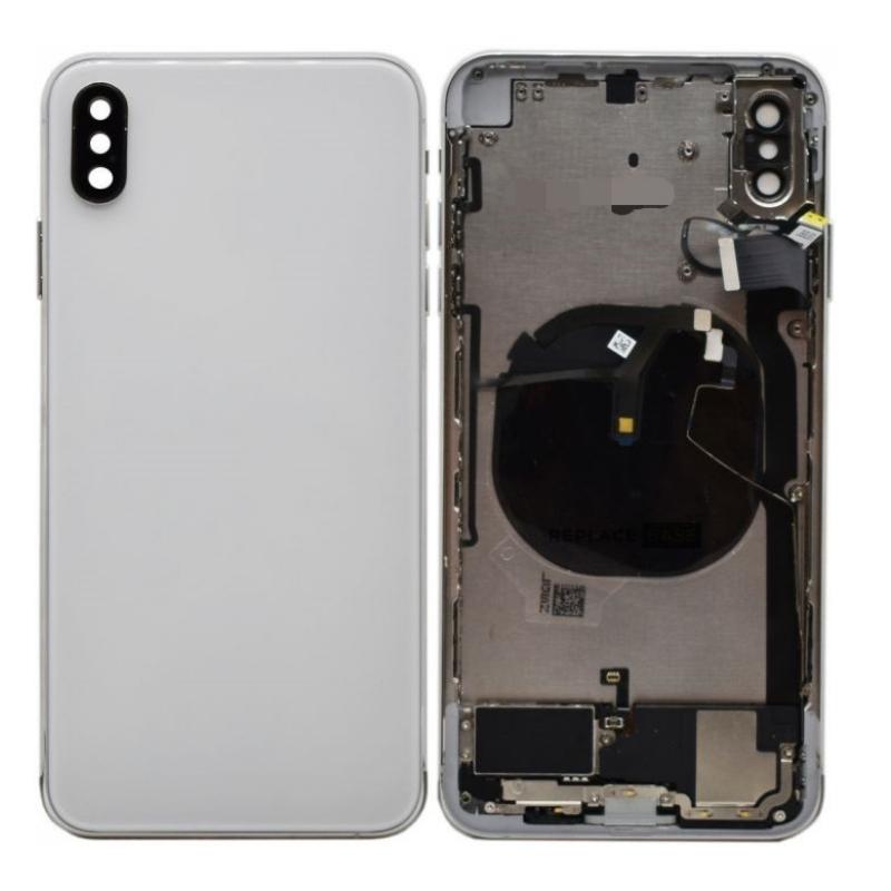 Back Housing With Small Parts For iPhone XS Max - White