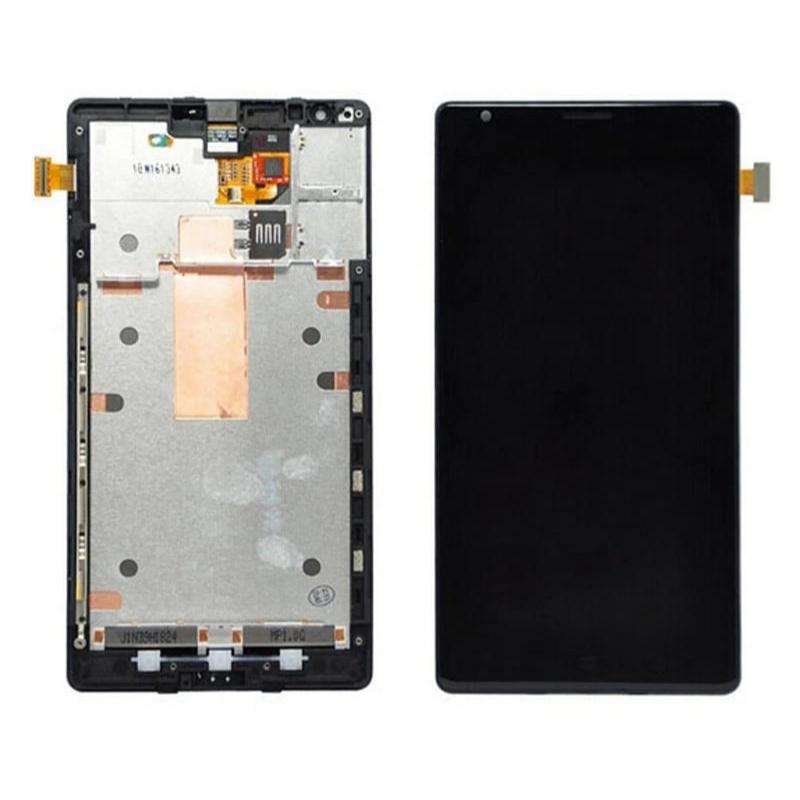 LCD Screen Digitizer with Frame for Nokia Lumia 1520