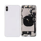 Back Housing With Small Parts For iPhone XS - White