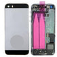 Back Housing with Parts For iPhone 5S - Black