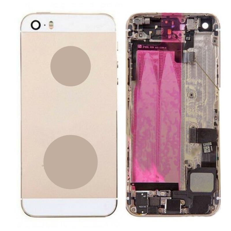 Back Housing with Parts For iPhone SE - Gold