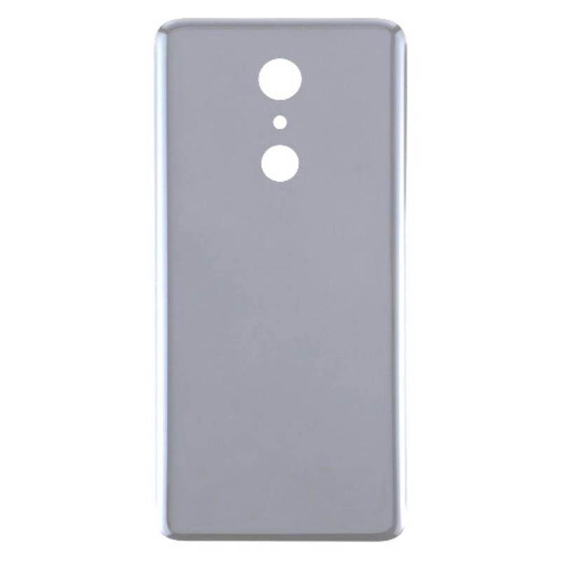 Back Battery Glass Cover Replacement for LG G7 Fit - Platinum Grey, AAA HIGH COPY