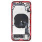 Back Housing With Small Parts For iPhone XR - Red
