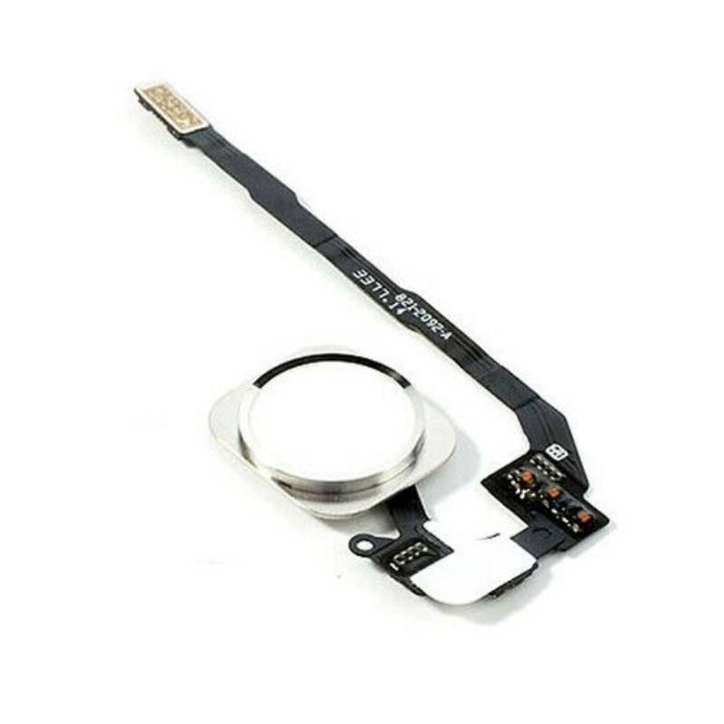 Home Button Flex Cable Full Assembly For iPhone 5S / SE - White