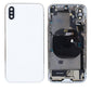 Back Housing with Small Parts For iPhone X - White