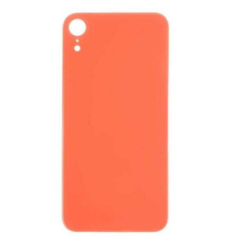 Back Glass Cover (Big Camera Hole) For iPhone XR - Coral