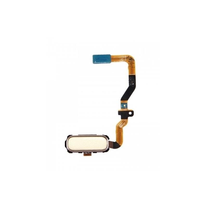 Home Button Flex For Galaxy S7 - Gold