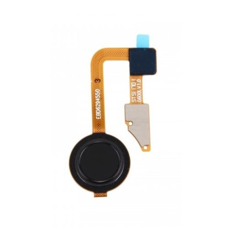 Home Button Flex Assembly For  LG G6 - Black
