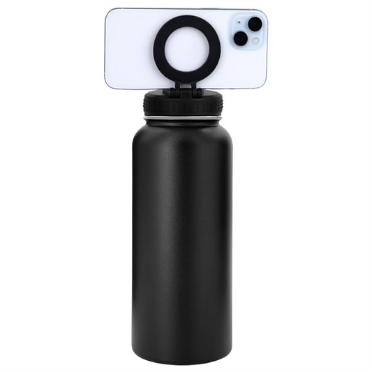 Vaccum Flask With Magsafe Holder- Black