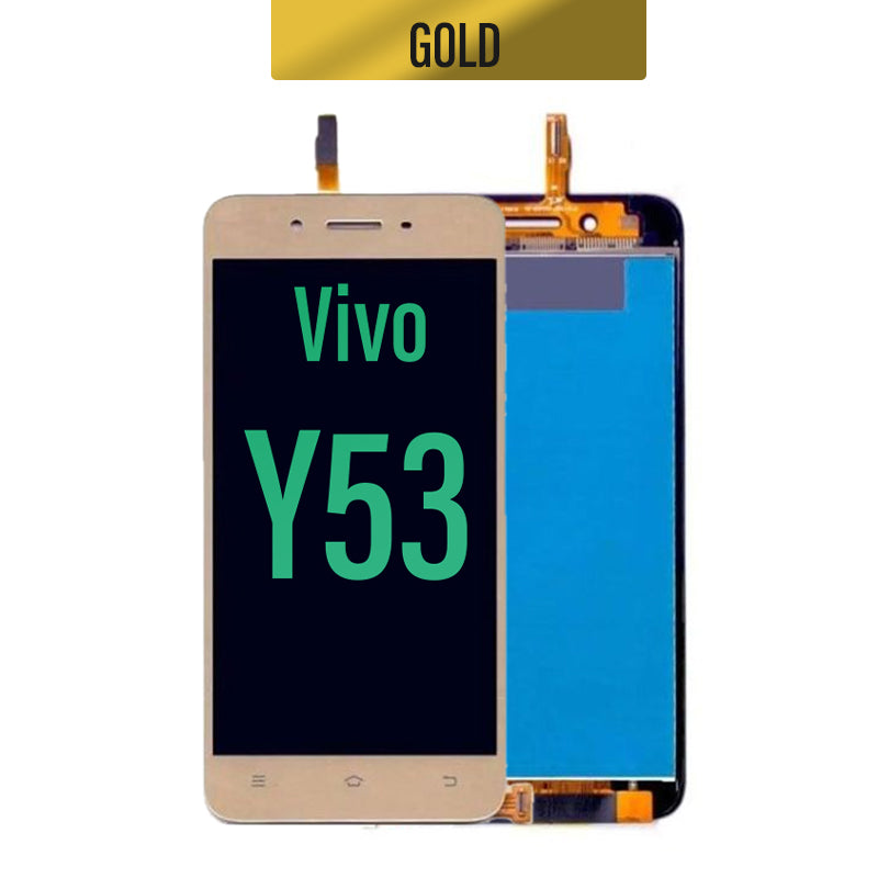 LCD Touch Screen Assembly For Vivo Y53  - Gold