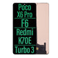 LCD Touch Screen Assembly for Xiaomi Poco X6 Pro/ F6/ Redmi K70E/ Redmi K60E/ Turbo 3