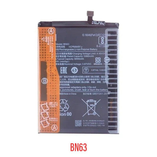 Battery Replacement for Xiaomi Redmi 10/ 10 Prime - BN63