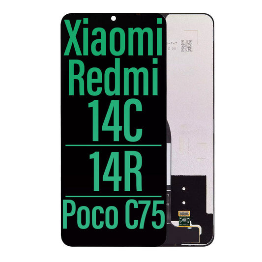 LCD Touch Screen Assembly for Xiaomi Redmi 14C/ 14R/ A3 Pro/ A4/ Poco C75