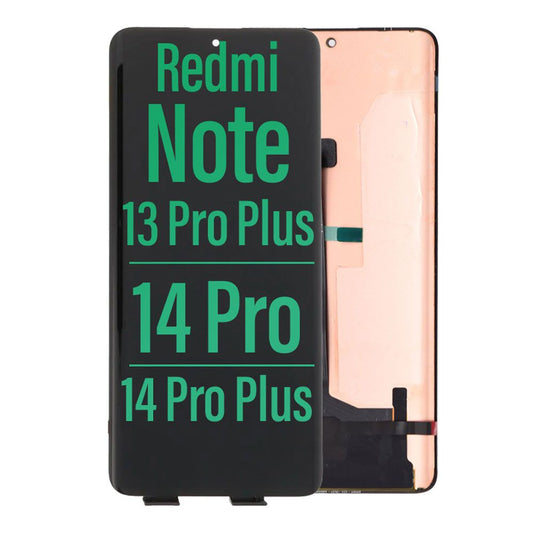 LCD Touch Screen Assembly for Xiaomi Redmi Note 13 Pro Plus/ 14 Pro/ 14 Pro Plus