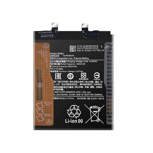 Battery Replacement For Xiaomi 11T BM59