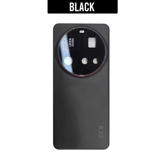 Back Battery Cover Glass with Camera Lens Replacement for Xiaomi 15 Ultra-Black